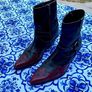 Harley Davidson boots.